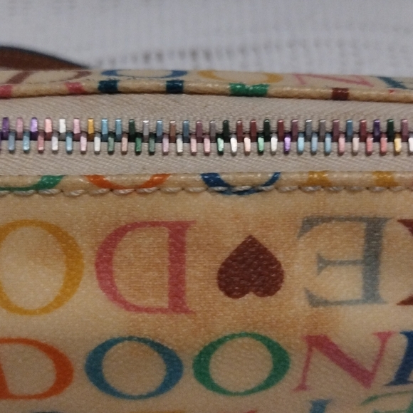 Vintage Dooney & Bourke Multicolor Mini Barrel Bag - Picture 7 of 13